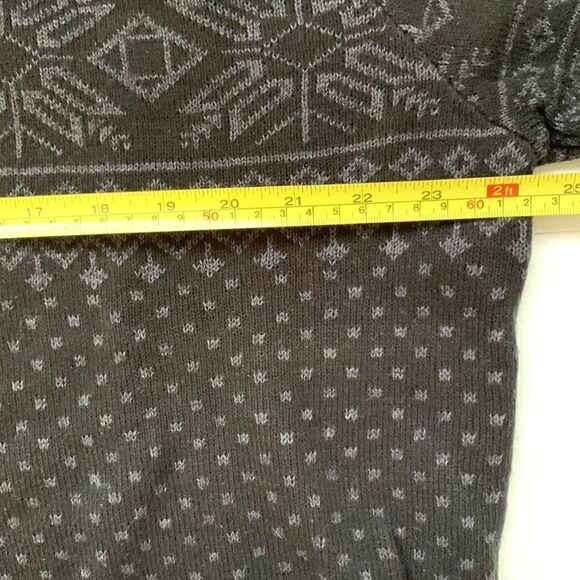 NORTHWEST Mens Fair Isle Mock Neck Sweater Size2XL - Picture 9 of 13